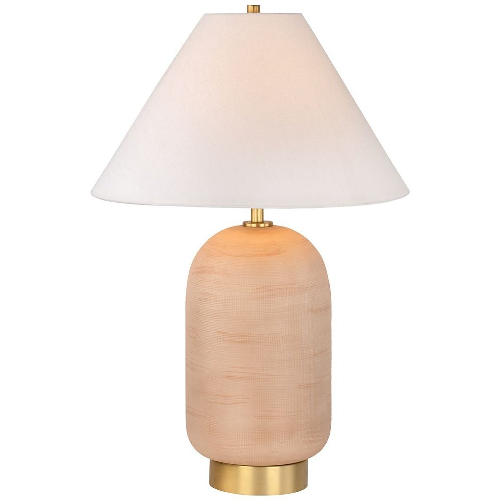 389_image1 RAVEN AGED BRASS TABLE LAMP