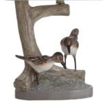 IUKA BIRDS ON A LIMB NESTED TONE TABLE LAMP