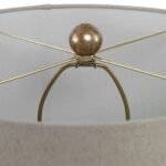 METAL RINGS MODERN COLUMN TABLE LAMP