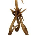 RUSTIC DEER ANTLER TABLE LAMP