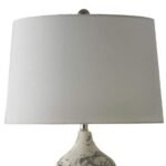 RIVER CERAMIC LARGE DOUBLE GOURD LAMP