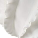 MODERN SATIN WHITE CERAMIC TABLE LAMP