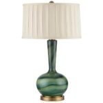 LAMARTINE GREEN TABLE LAMP