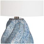 CRESTVIEW HIGH SWIRL CERAMIC TABLE LAMP