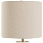 IVORY CERAMIC TABLE LAMP