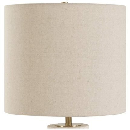 IVORY CERAMIC TABLE LAMP