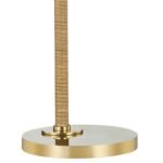 AGED BRASS DOME ADJUSTABLE DESK LAMP