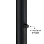 MODERN LIGHT BLASTER TORCHIERE FLOOR LAMP