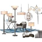 HANGING LIGHTS ARC FLOOR LAMP