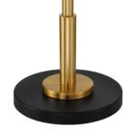 HARLOWE BLACK AND GOLD FLOOR LAMP