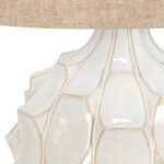 COSGROVE WHITE CERAMIC TABLE LAMP