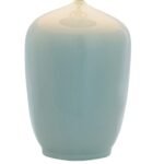 SOFT SKY CELADON BLUE PORCELAIN TABLE LAMP