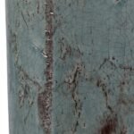 AQUA BLUE COLUMN CERAMIC TABLE LAMP