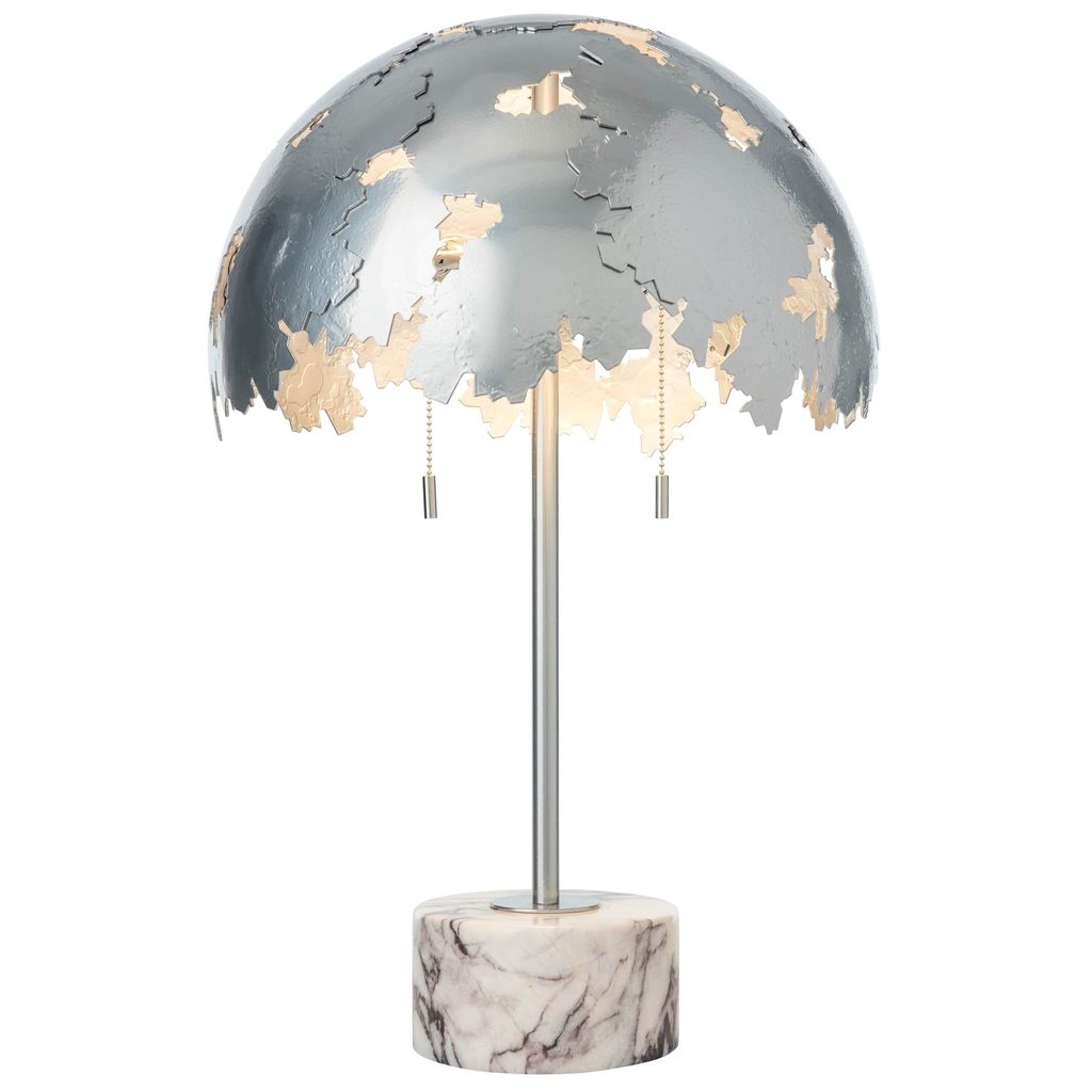 403_image1 LILAC MARBLE DOME TABLE LAMP