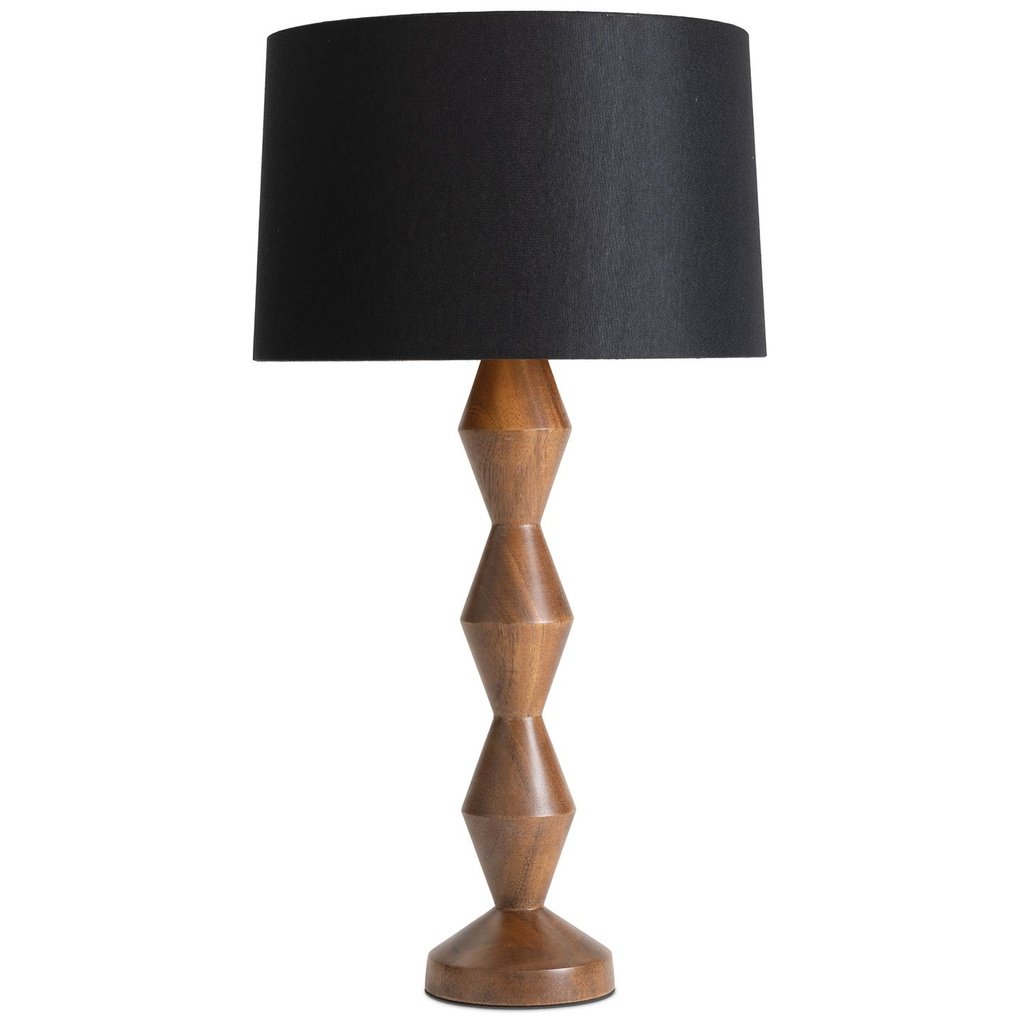 406_image1 BUFFET BLACK SHADE TABLE LAMP
