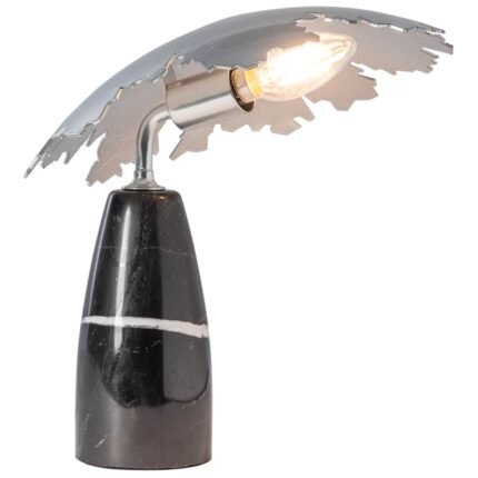 BLACK MARBLE MINI TABLE LAMP