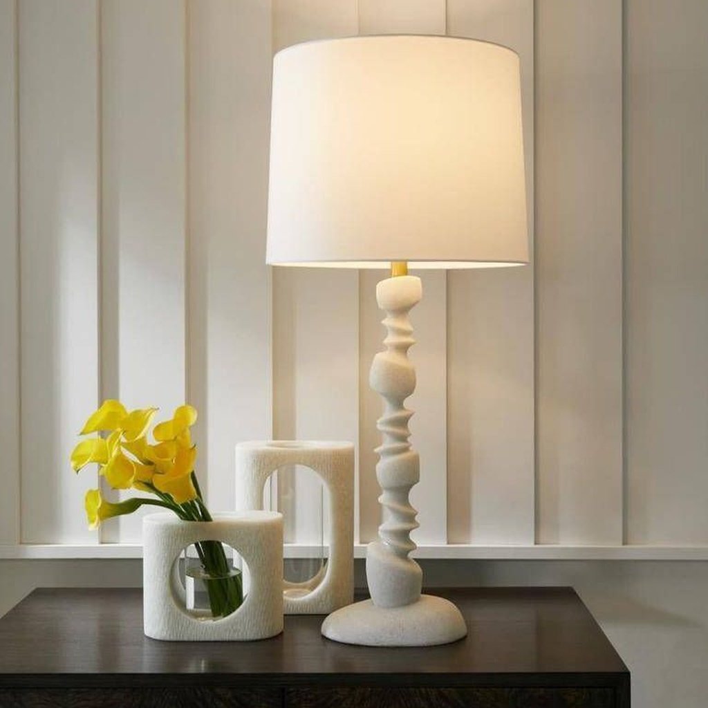 447_image4 IVORY RICESTONE TABLE LAMP