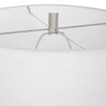 REPETITION WHITE RESIN TABLE LAMP
