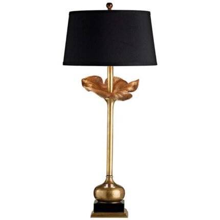 METAMORPHOSIS BRASS BUFFET TABLE LAMP