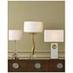 GOLD 2-LIGHT TABLE LAMP