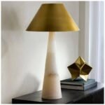 ANTIQUE BRASS STEEL TABLE LAMP
