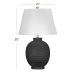 BLACK MATTE TABLE LAMP