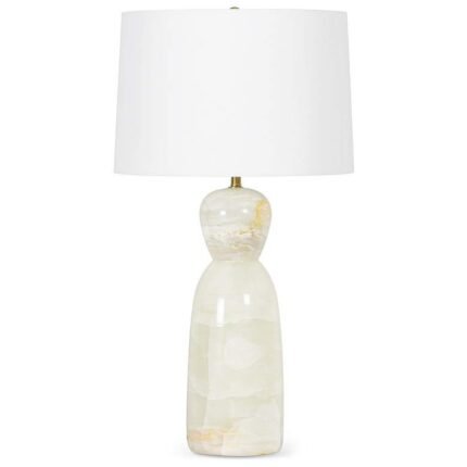 INDIE WHITE JADE TABLE LAMP