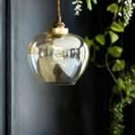 EASYFIT CHAMPAGNE GLASS CEILING LIGHT SHADE