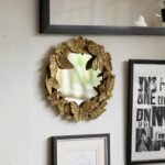 GOLD BUTTERFLY WALL MIRROR