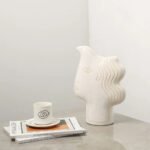 THE MYSTIC HUMAN FACE DECOR WHITE