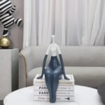 AZURE WHIRL RESIN DECOR