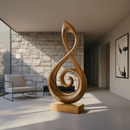 RUSTIC 3D WOOD ART OAK