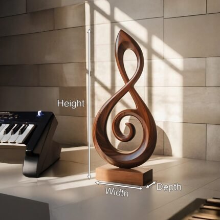 RUSTIC 3D WOOD ART BROWN