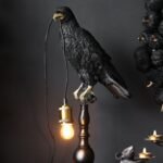 BLACK CROW TABLE LAMP