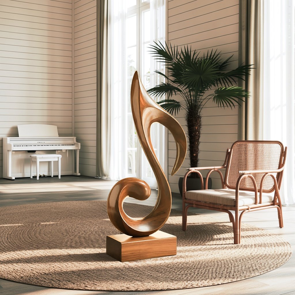 15_mid_century_abstract_5 MID CENTURY ABSTRACT SCULPTURE OAK