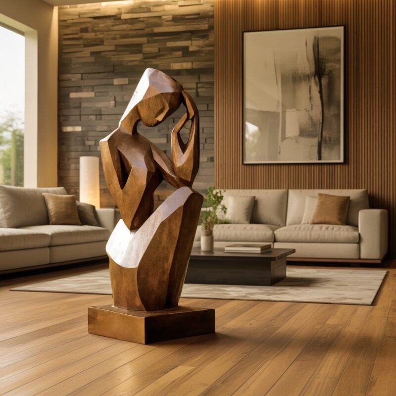 HANDCRAFTED 3D WOOD ART OAK