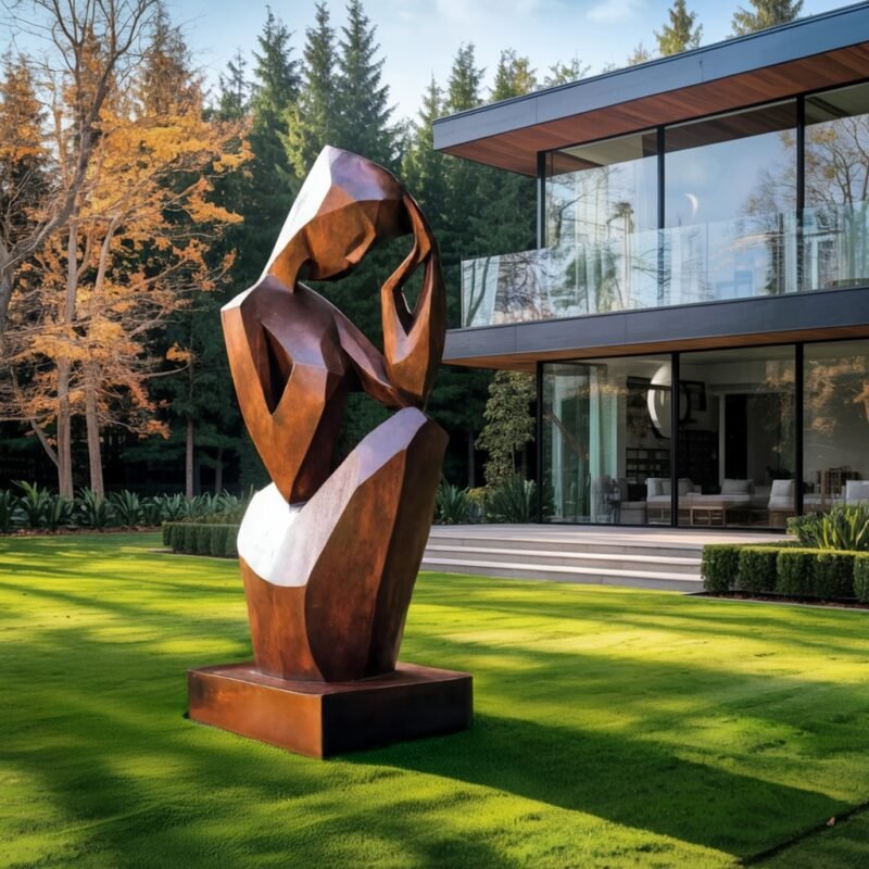 HANDCRAFTED 3D WOOD ART BROWN