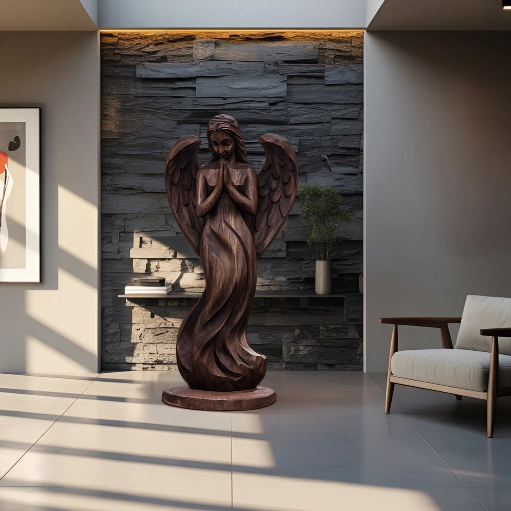 18_rustic_abstract_sculpture_7 RUSTIC ABSTRACT SCULPTURE WALNUT