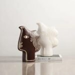 THE MYSTIC HUMAN FACE DECOR BROWN