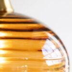 SWIRLED GLASS EASYFIT CEILING LIGHT SHADE IN GREEN