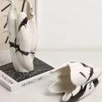 HAND PAINTED VASE MEDIUM