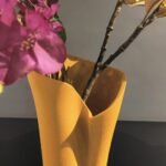 FLOW EDGE VASE ORANGE