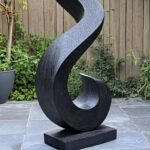 HANDCRAFTED 3D WOOD ART BLACK