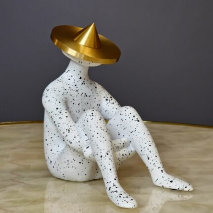 ABSTRACT SITTING DECOR