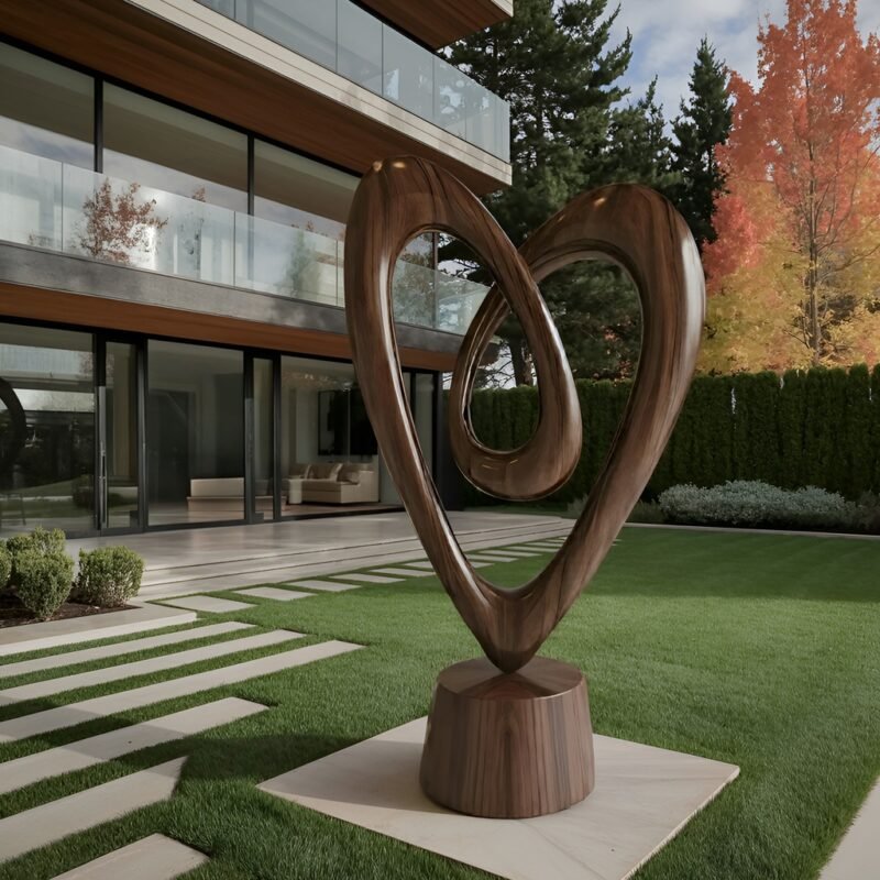 RUSTIC 3D WOOD ART FOR LIVING ROOM WALNUT