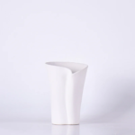 FLOW EDGE VASE WHITE