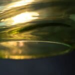 SWIRLED GLASS EASYFIT CEILING LIGHT SHADE IN AMBER