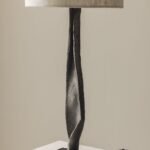 FRENCH SCULPTURAL TABLE LAMP