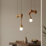 ORGANIC PENDANT LIGHT WITH SCULPTURAL FORM