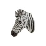 ZEBRA HEAD WALL ART